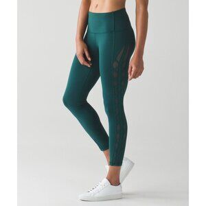 EUC Lululemon High Time Pants - Deep Green